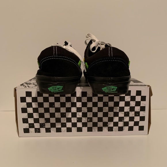 🐸 VANS OLD SKOOL FROG SKATEBOARDS MENS SHOES SIZE 8.5 SNEAKERS 🐸 - Picture 3 of 7